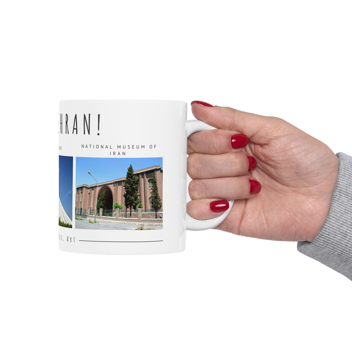 Hello Tehran! Ceramic Mug - 11oz & 15oz - 12171