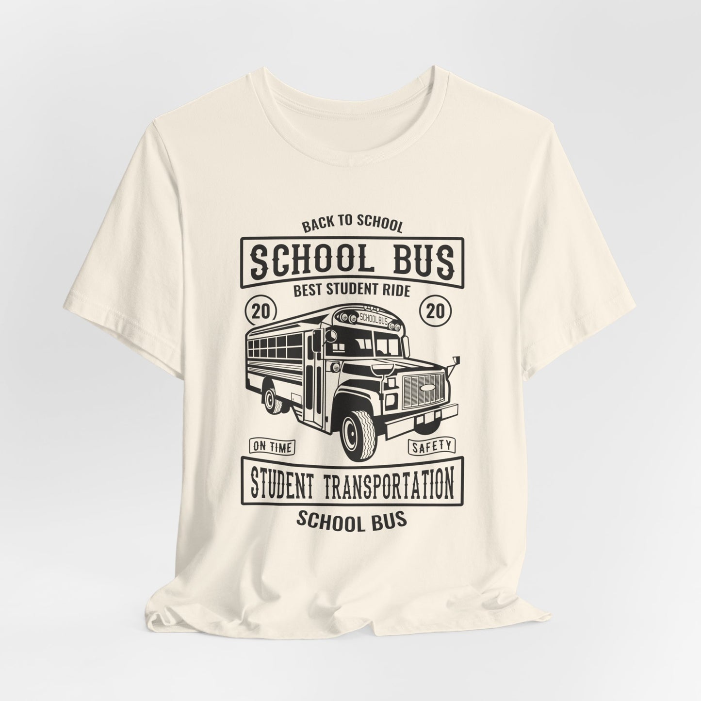 School Bus, Best Student Ride - Unisex Jersey Short Sleeve Tee