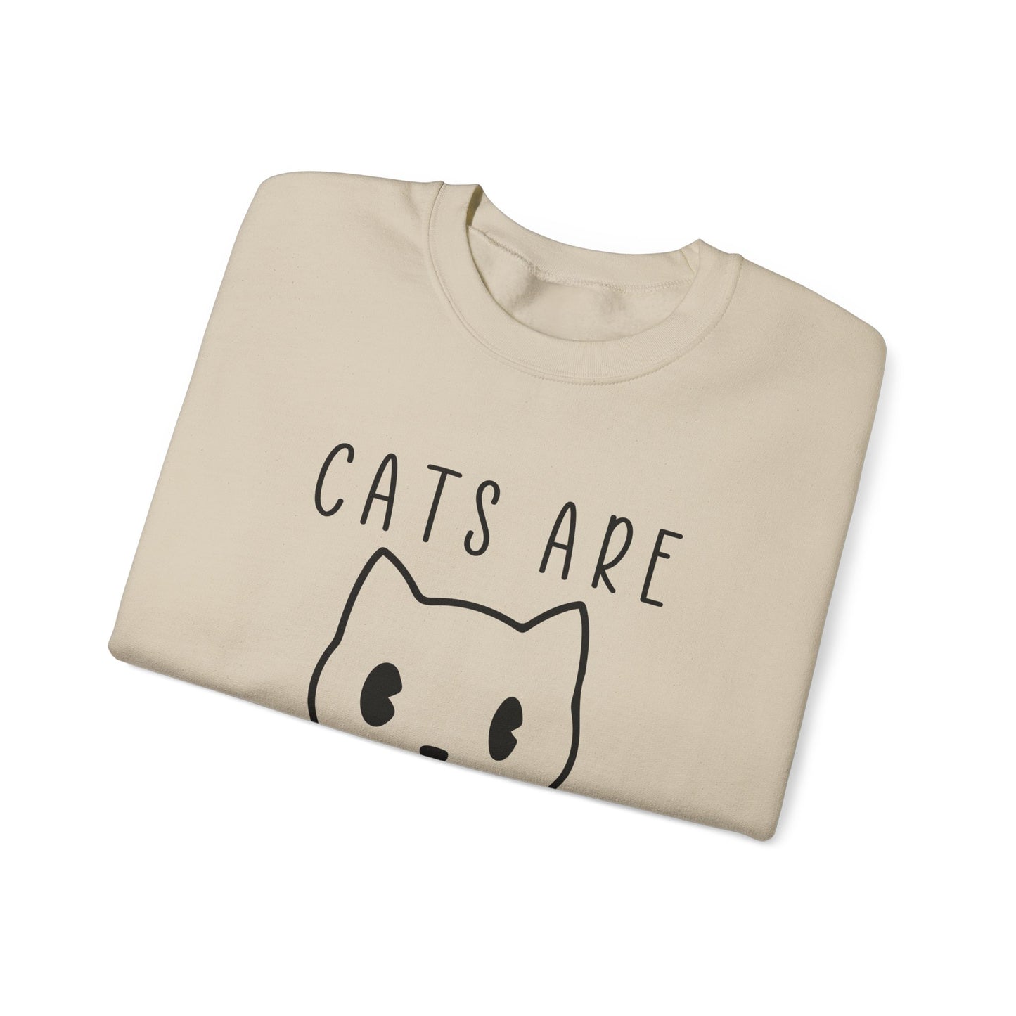 Cats Are Forever - Unisex Heavy Blend™ Crewneck Sweatshirt