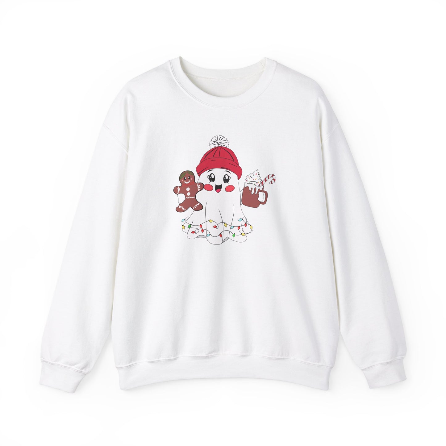 Christmas Ghost - Unisex Heavy Blend™ Crewneck Sweatshirt - 10394
