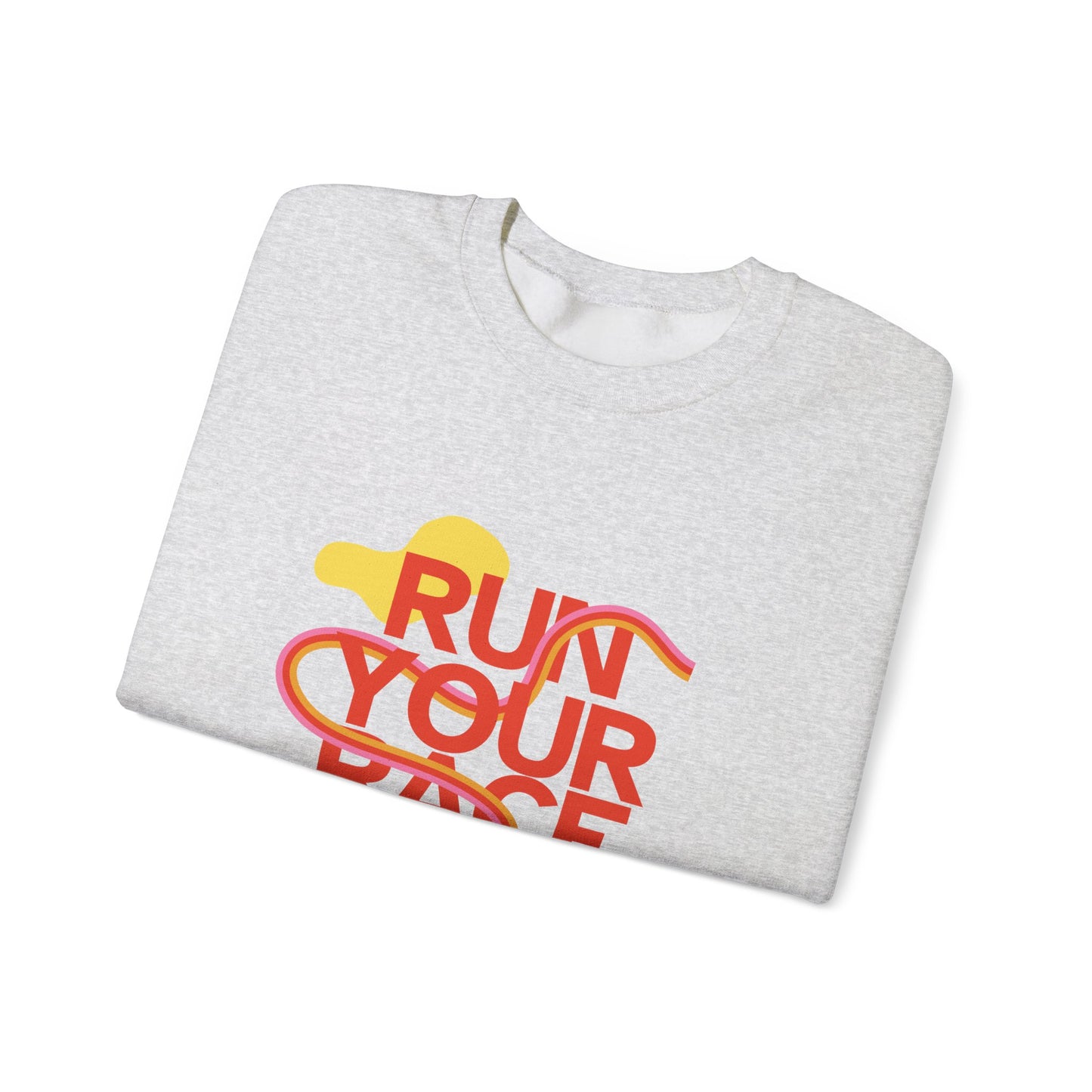 Run Your Race - Unisex Heavy Blend™ Crewneck Sweatshirt