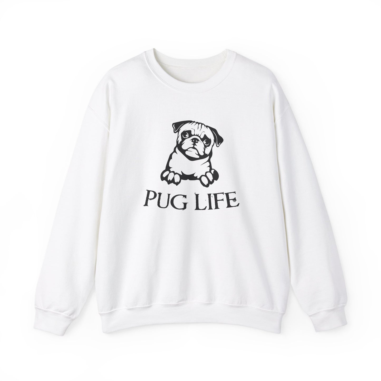 Pug Life - Unisex Heavy Blend™ Crewneck Sweatshirt