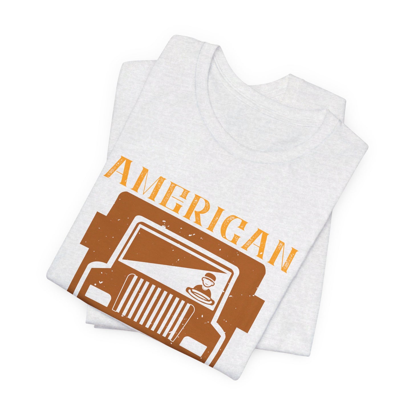 American Truck Driver - Unisex Jersey Short Sleeve Tee