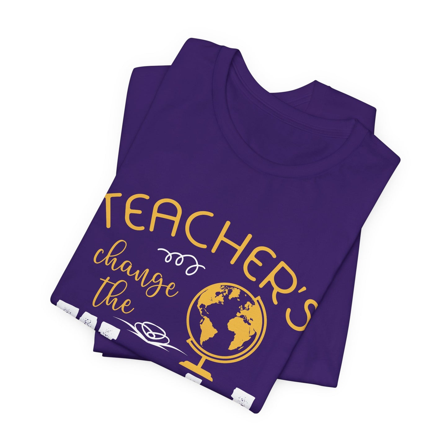 Teachers Change The World - Unisex Jersey Short Sleeve Tee