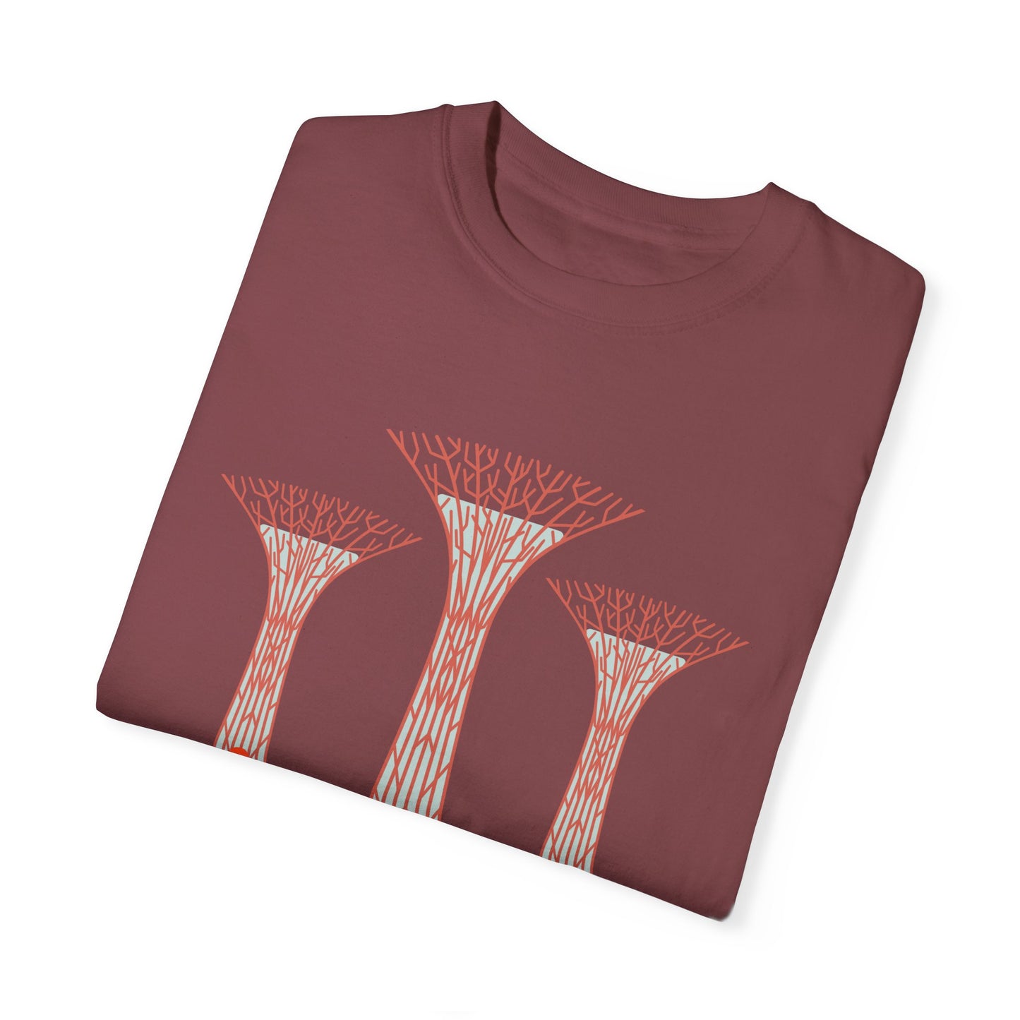 SingaporeT-Shirt - Casual Unisex Garment-Dyed Tee - 12085