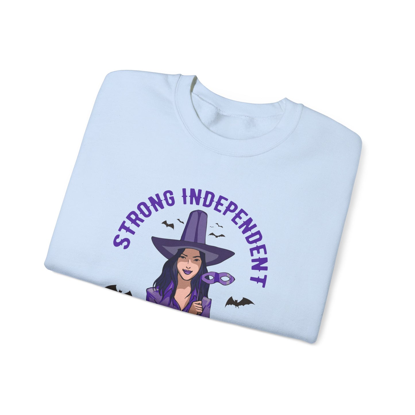 Strong Independent Witch - Unisex Heavy Blend™ Crewneck Sweatshirt