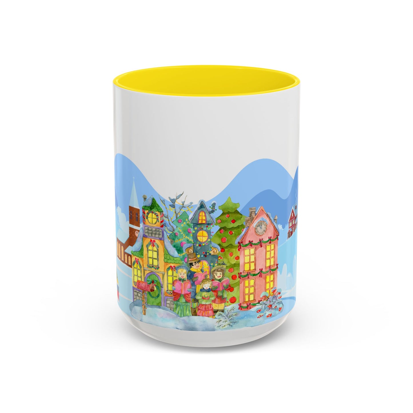 Christmas Day - Accent Coffee Mug (11, 15oz) - 10457