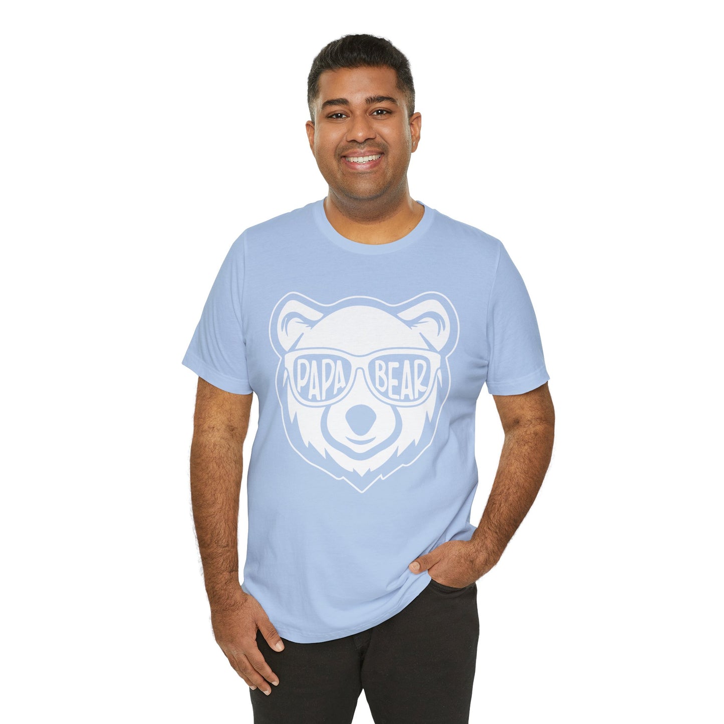 Papa Bear - Unisex Jersey Short Sleeve Tee - 13701