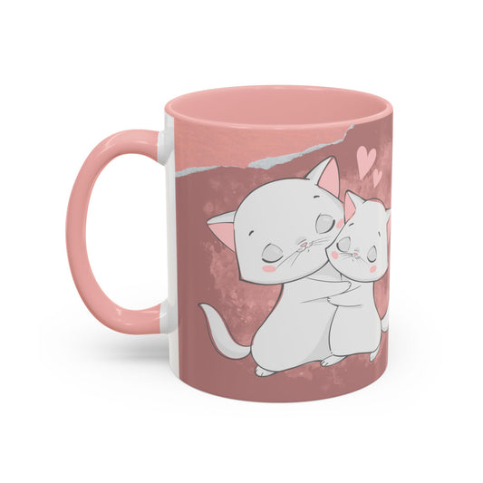 Be My Valentine? - Accent Coffee Mug (11, 15oz) - 11131