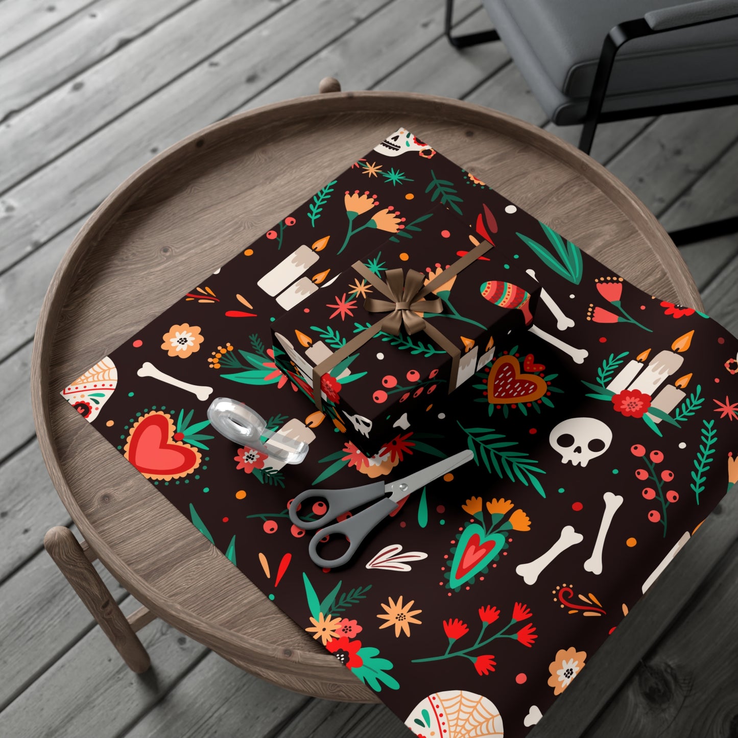 Black Ghost - Gift Wrap Papers - 13850