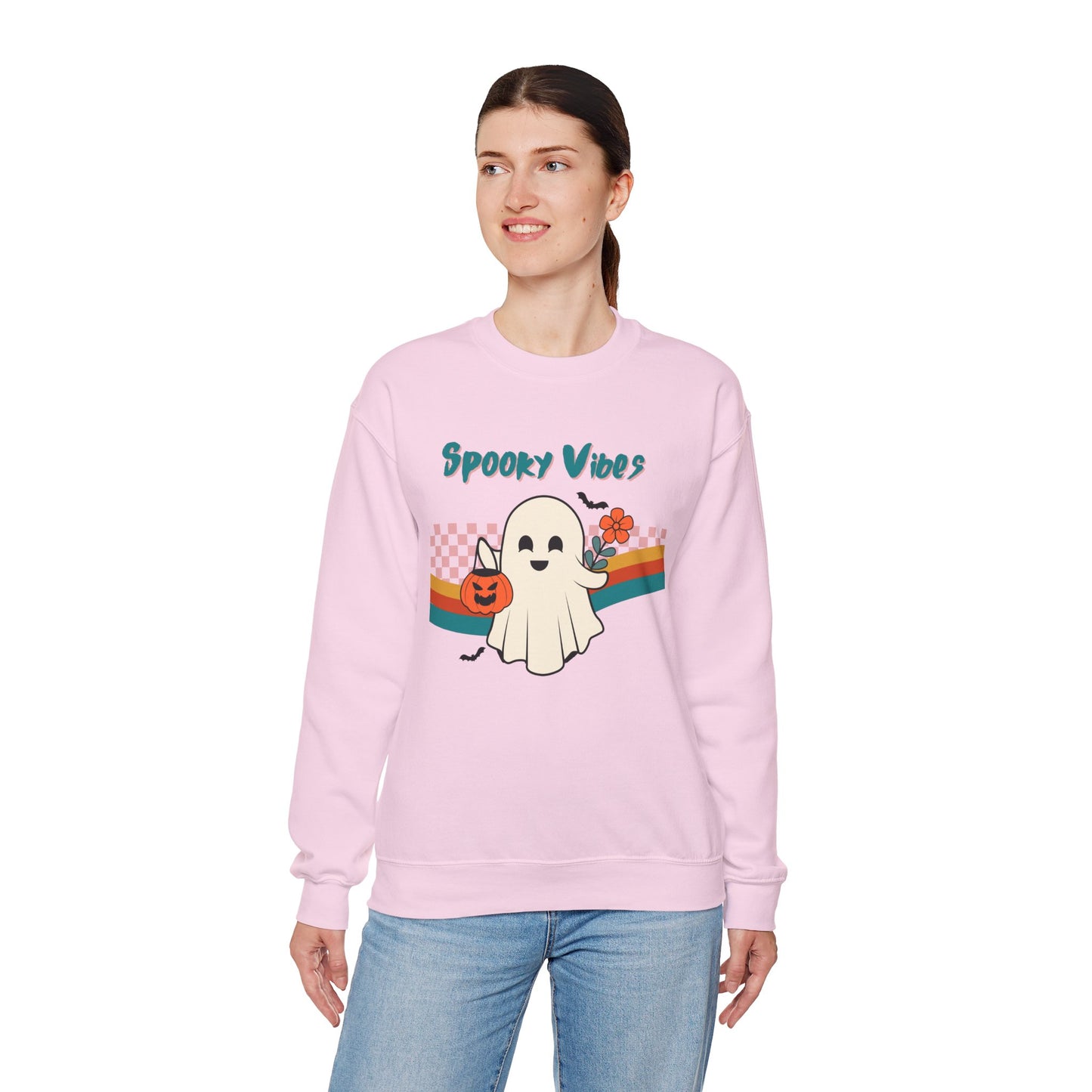 Spooky Vibes - Unisex Heavy Blend™ Crewneck Sweatshirt