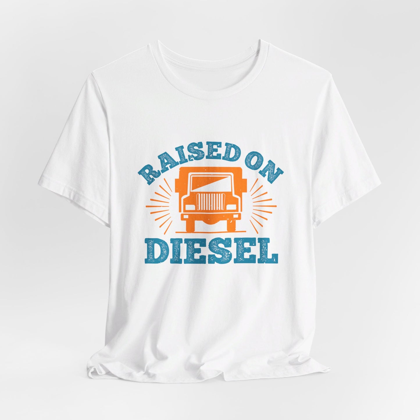 Raised On Diesel - Unisex Jersey Short Sleeve Tee