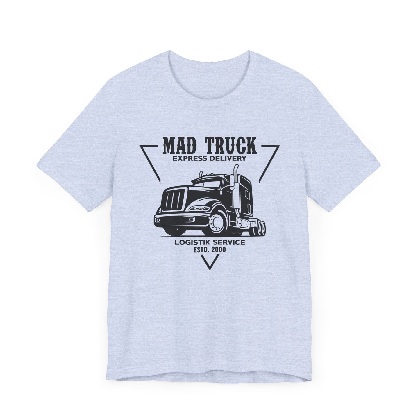 Mad Truck Express Delivery - Unisex Jersey Short Sleeve Tee - 13008