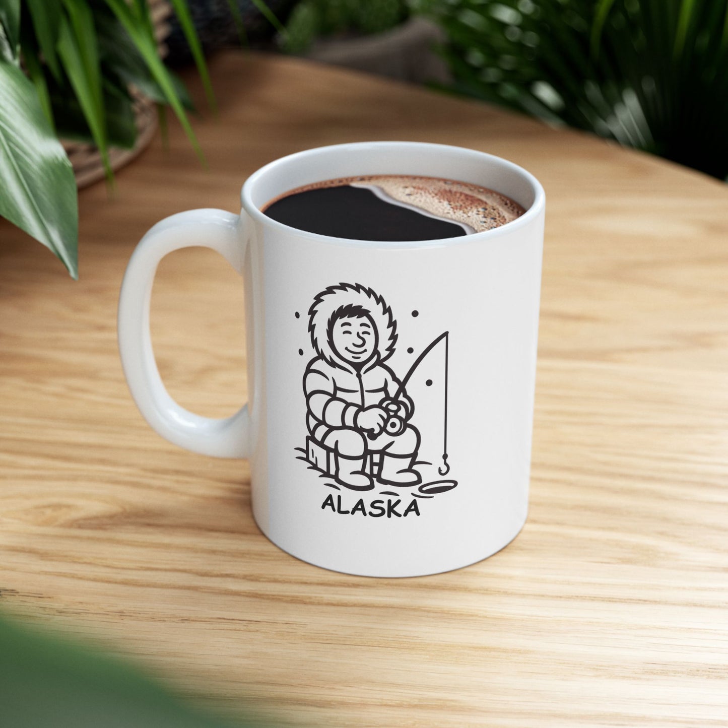 "In Alaska, you need more than a jacket... you need a lifestyle." Coffee Mug, 11oz or 15oz - 12991
