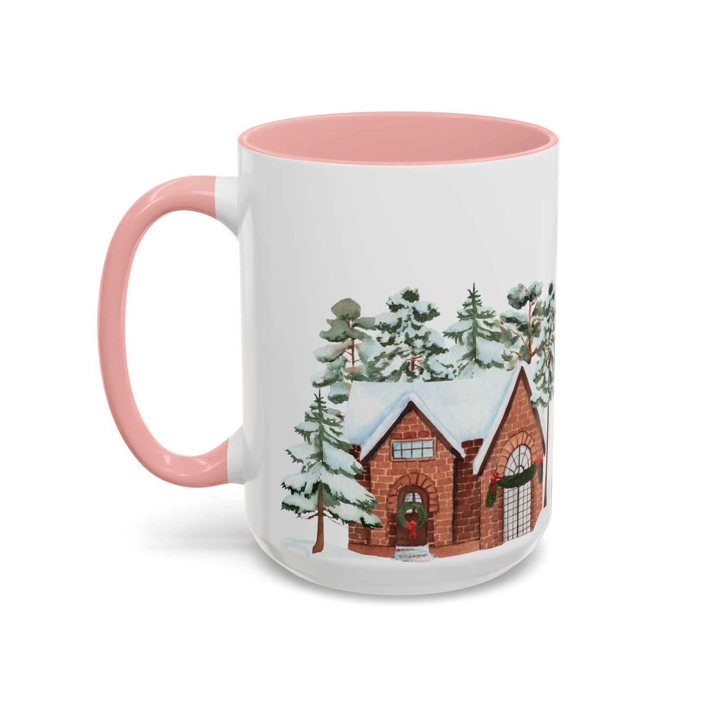 Christmas Houses - Accent Coffee Mug (11, 15oz) - 10456