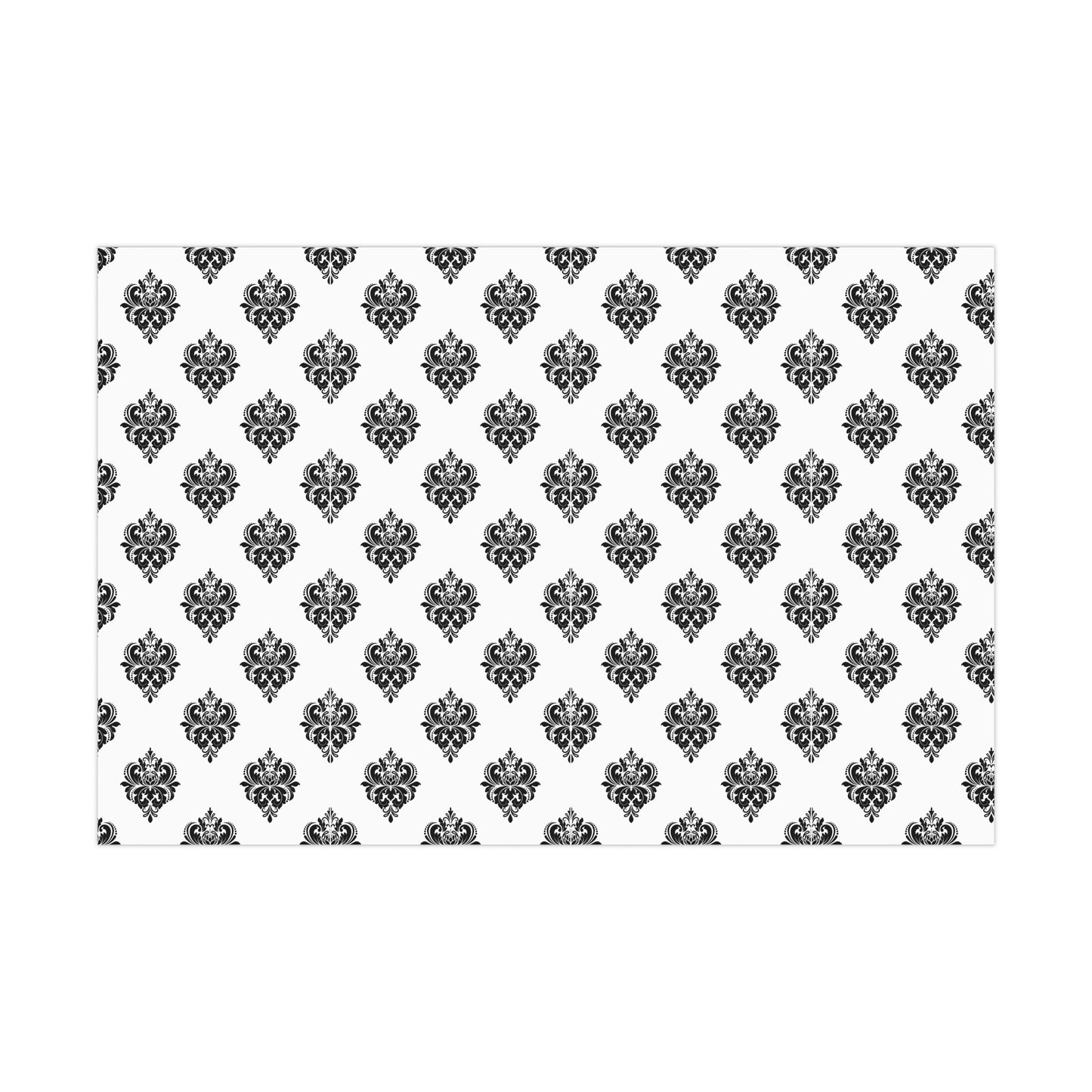 Vintage Black Pattern - Gift Wrap Papers - 10297