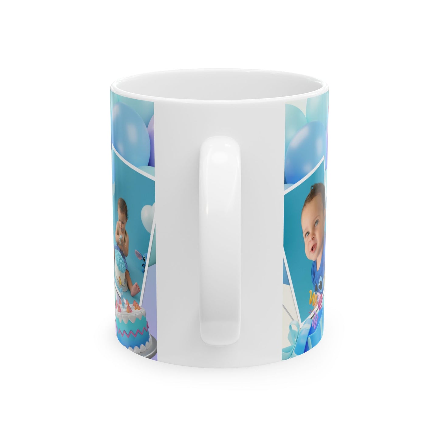 Personalized Birthday Mug for Kids, Custom Photo Cup, Gift for Birthday Celebration, Unique Child’s Mug, Party Favor - 13971