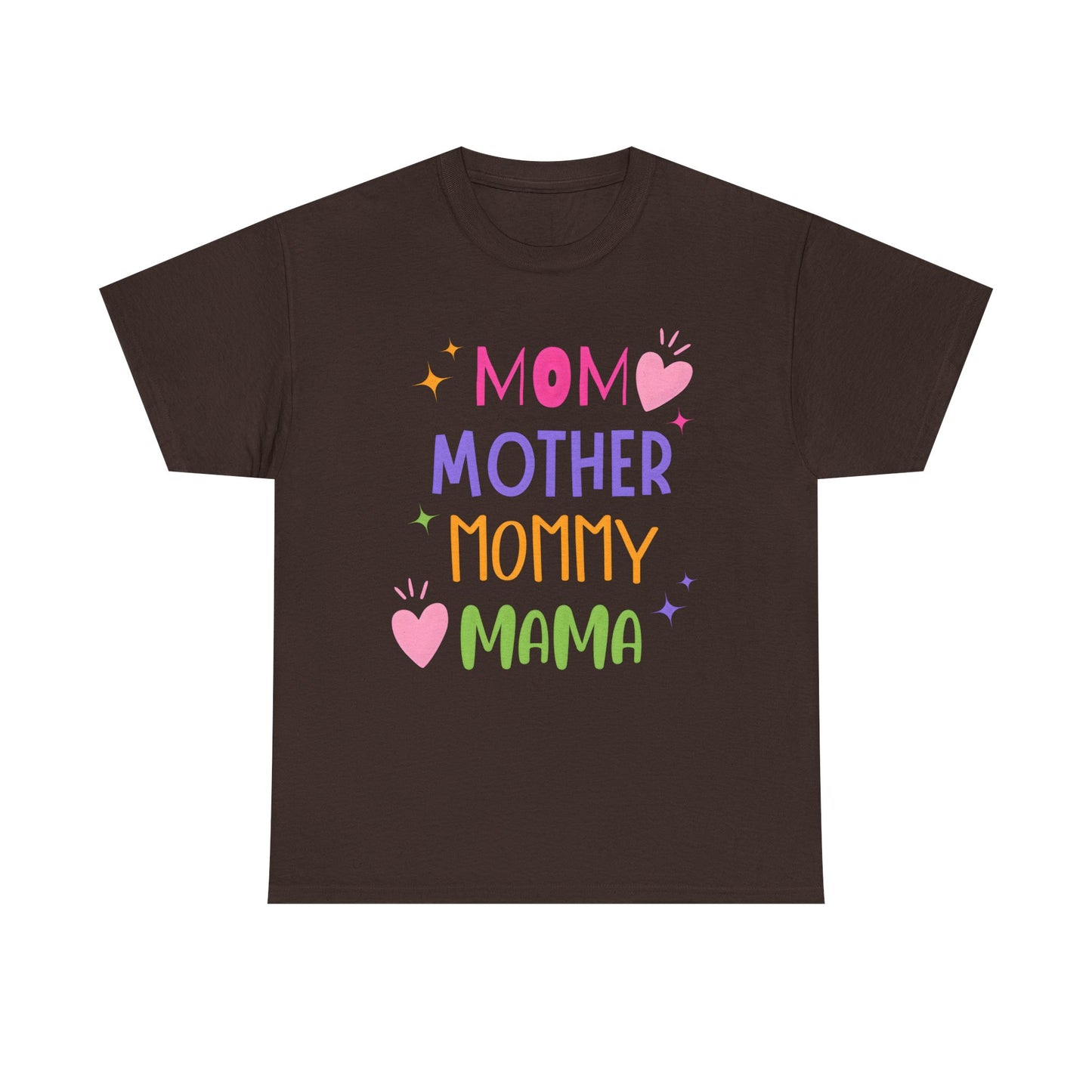 Colorful Mom Mama T-Shirt – Cute Mother’s Day Gift Tee - 14873