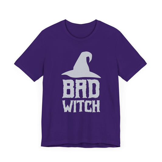 Halloween: Bad Witch - Unisex Jersey Short Sleeve Tee - 12924