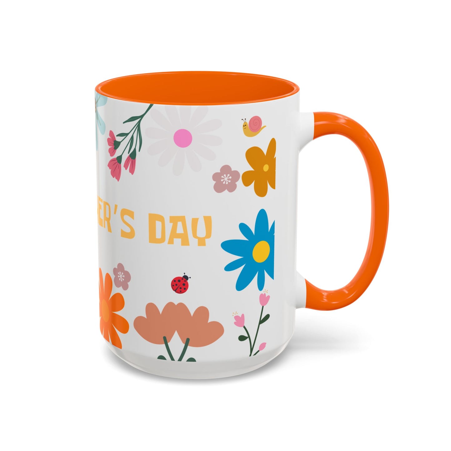 Floral Happy Mother's Day Coffee Mug - 11oz & 15oz - 11915