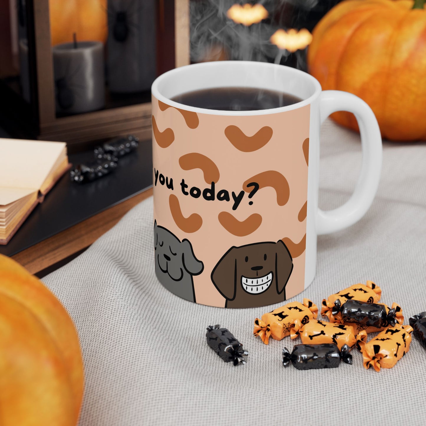 Dogs, What Mood are You Today? - Ceramic Mug, (11oz, 15oz) - 11001