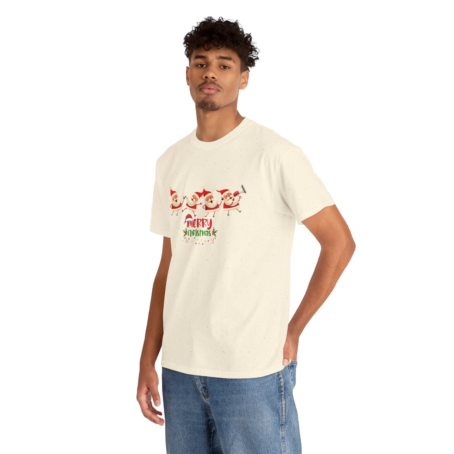 Santa - Unisex Heavy Cotton Tee - 10027