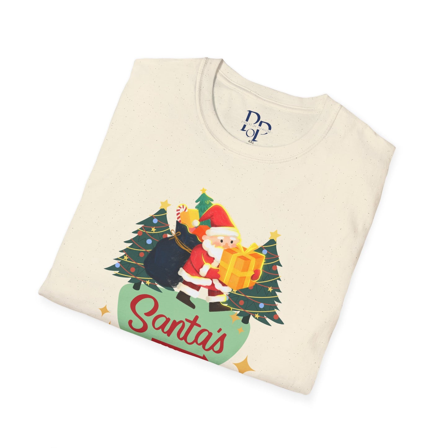 Santa's Coming to Town - Unisex Softstyle T-Shirt