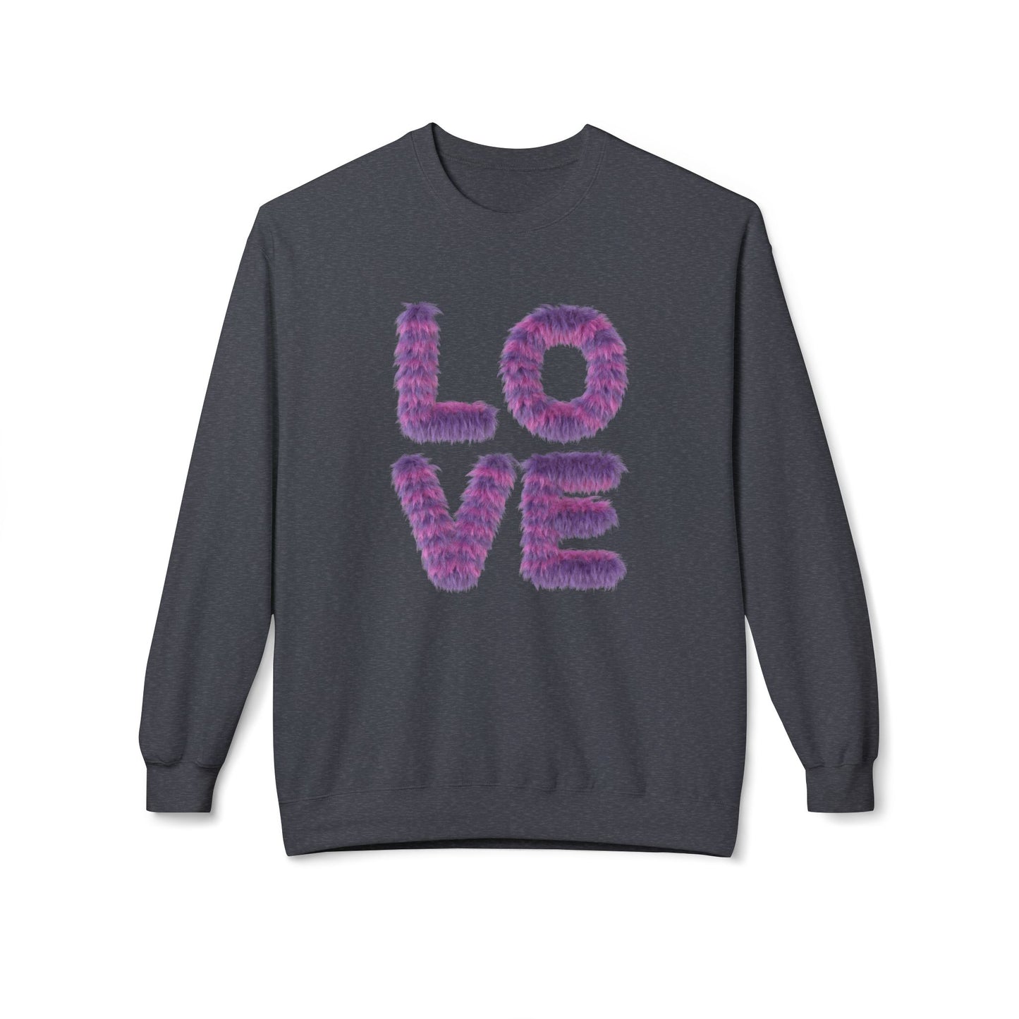 Love - Unisex Midweight Softstyle Fleece Crewneck Sweatshirt - 11558