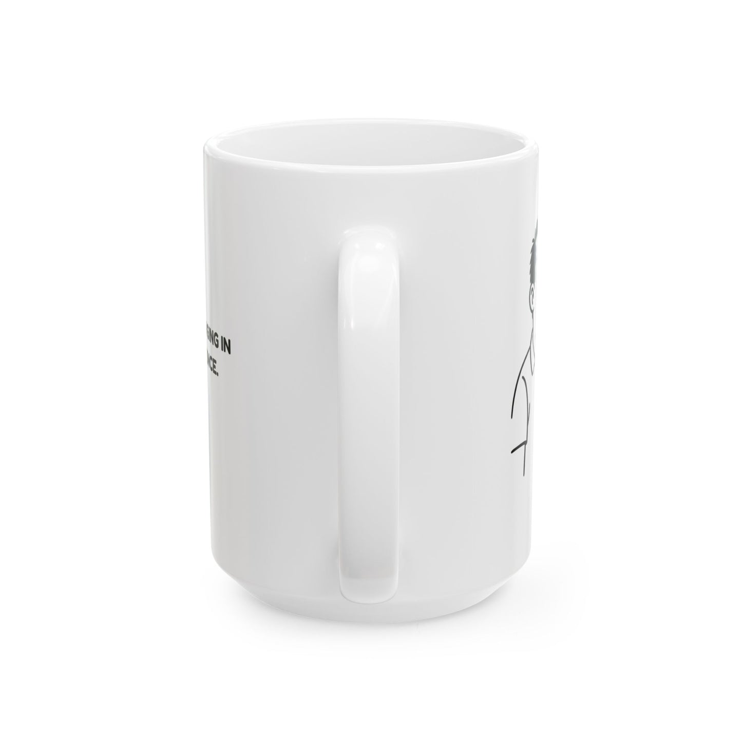 “Raised on rugby, Weet-Bix & wild opinions.”  (A Kiwi upbringing in one sentence.) Ceramic Mug, 11oz or 15oz - 13949