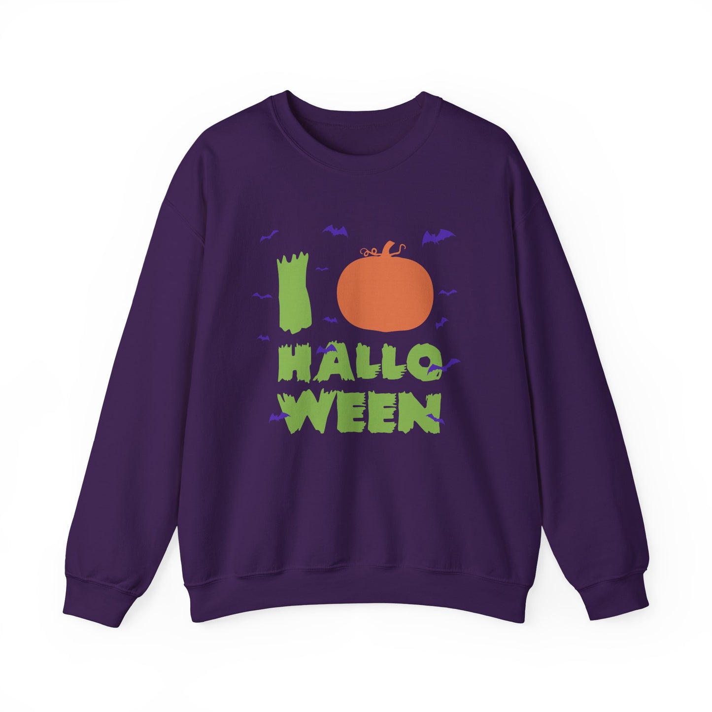 I Love Halloween - Unisex Heavy Blend™ Crewneck Sweatshirt - 13807