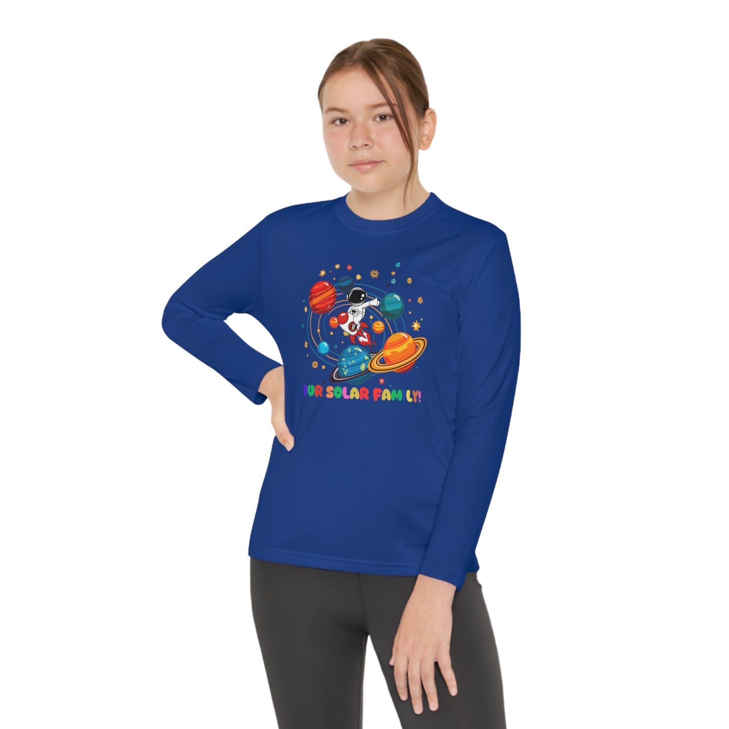 Our Solar Family!  - Youth Long Sleeve Competitor Tee