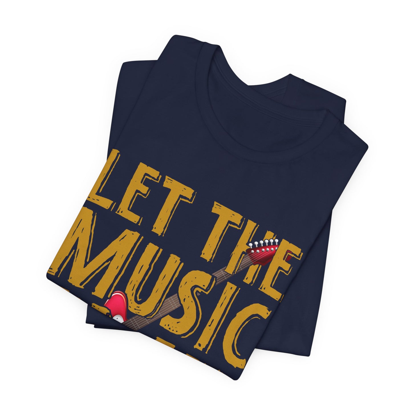 Music: Let The Music Play - Unisex Jersey Short Sleeve Tee