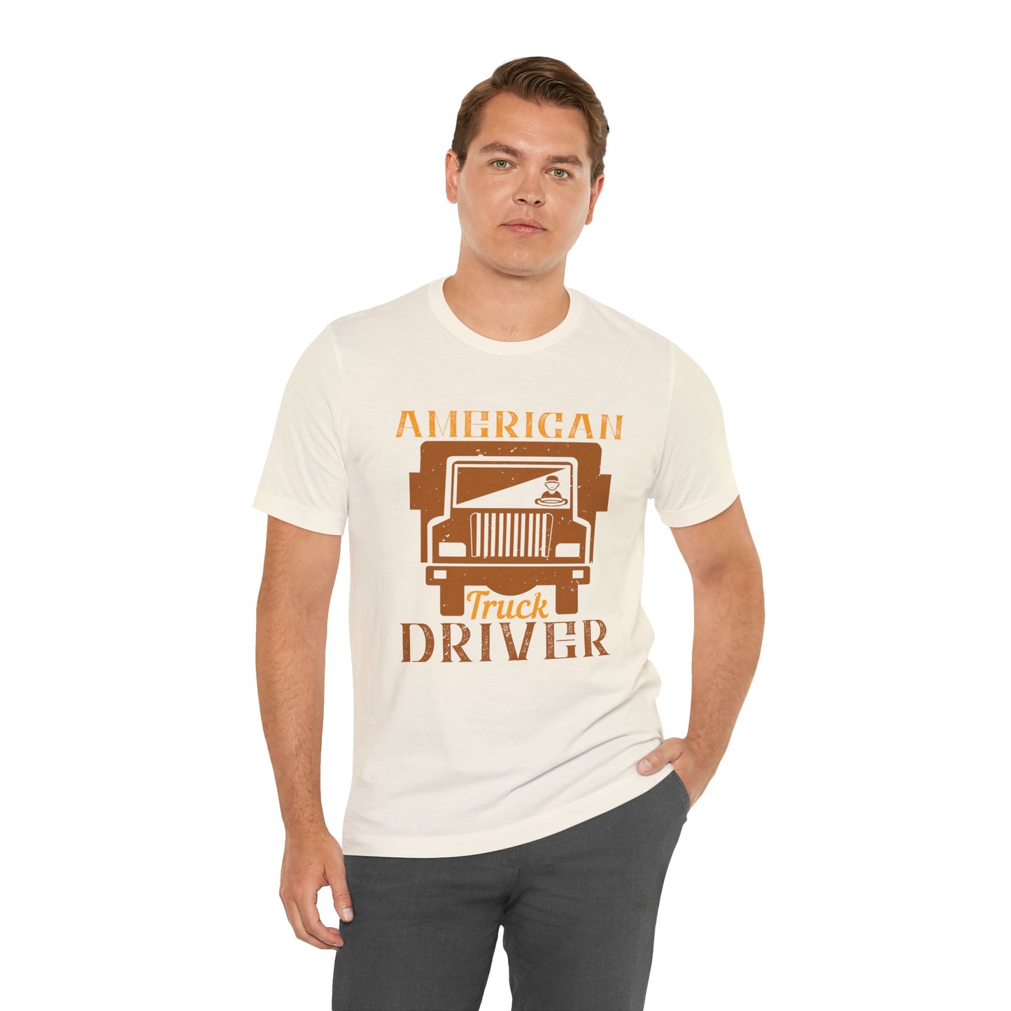 American Truck Driver - Unisex Jersey Short Sleeve Tee - 11400