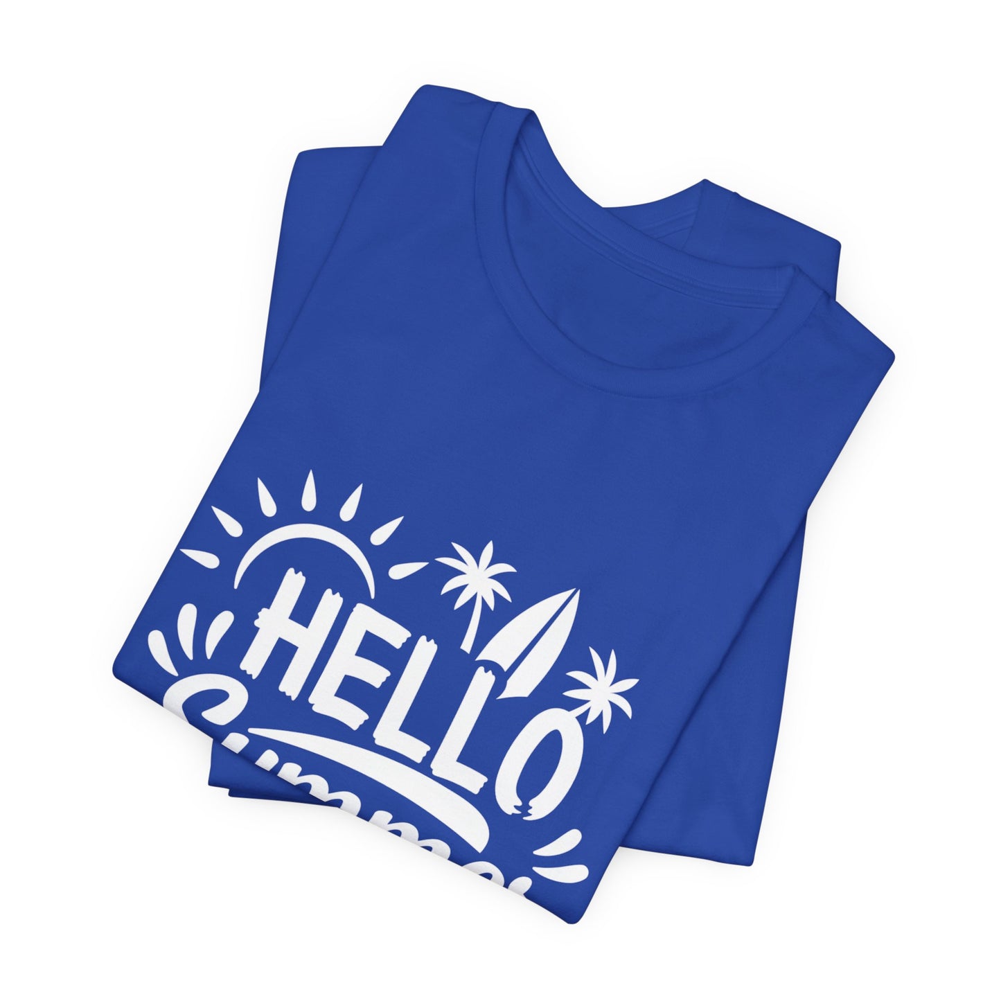 Hello Summer - Unisex Jersey Short Sleeve Tee - 13098