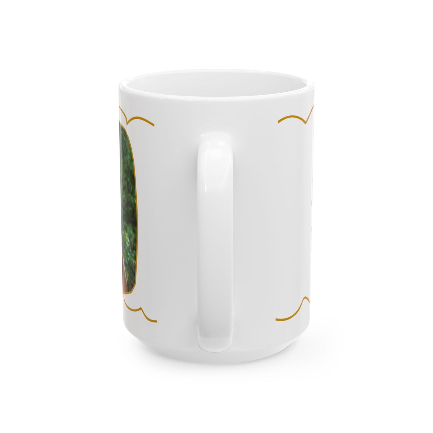 Best Dad Ever, Personalized Ceramic Mug, Fun Gift for Coffee Lovers, Custom Photo Mug - 14003