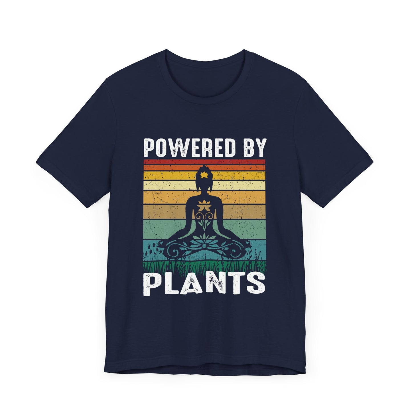 Yoga: Powered By Plants - Unisex Jersey Short Sleeve Tee - 12348