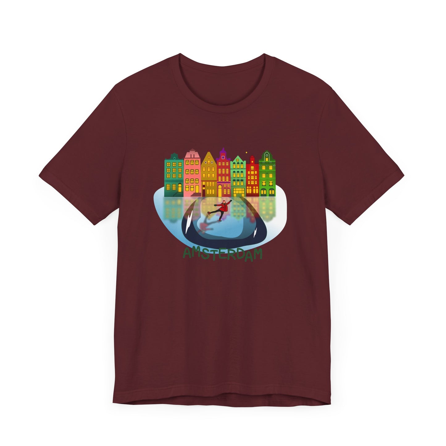 Amsterdam  Unisex Jersey Short Sleeve Tee - 12051