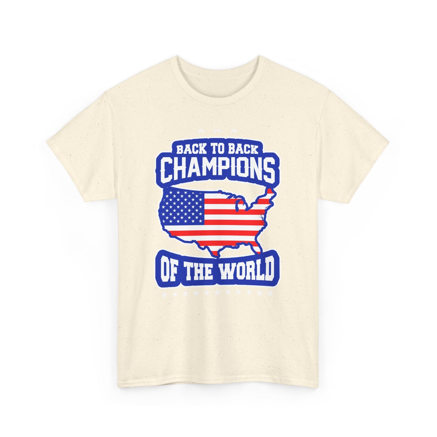 Back-to-Back Champions Unisex Tee | Perfect for Sports Fans, Casual Wear, Gifts, Fourth of July, BBQ Events - 13597
