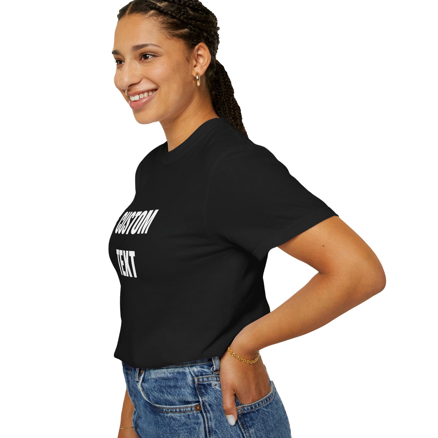 Custom Novelty T-Shirt – Unisex Garment-Dyed Cotton Tee - 14681