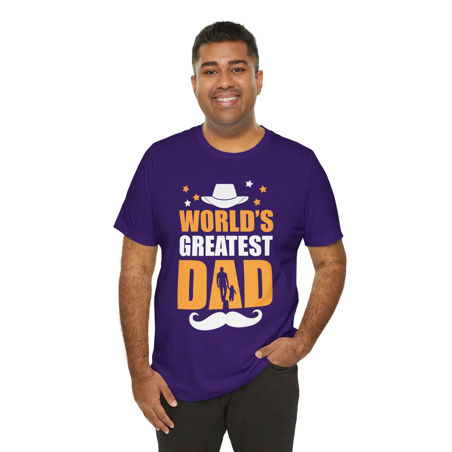 World's Greatest Dad - Unisex Jersey Short Sleeve Tee - 13740