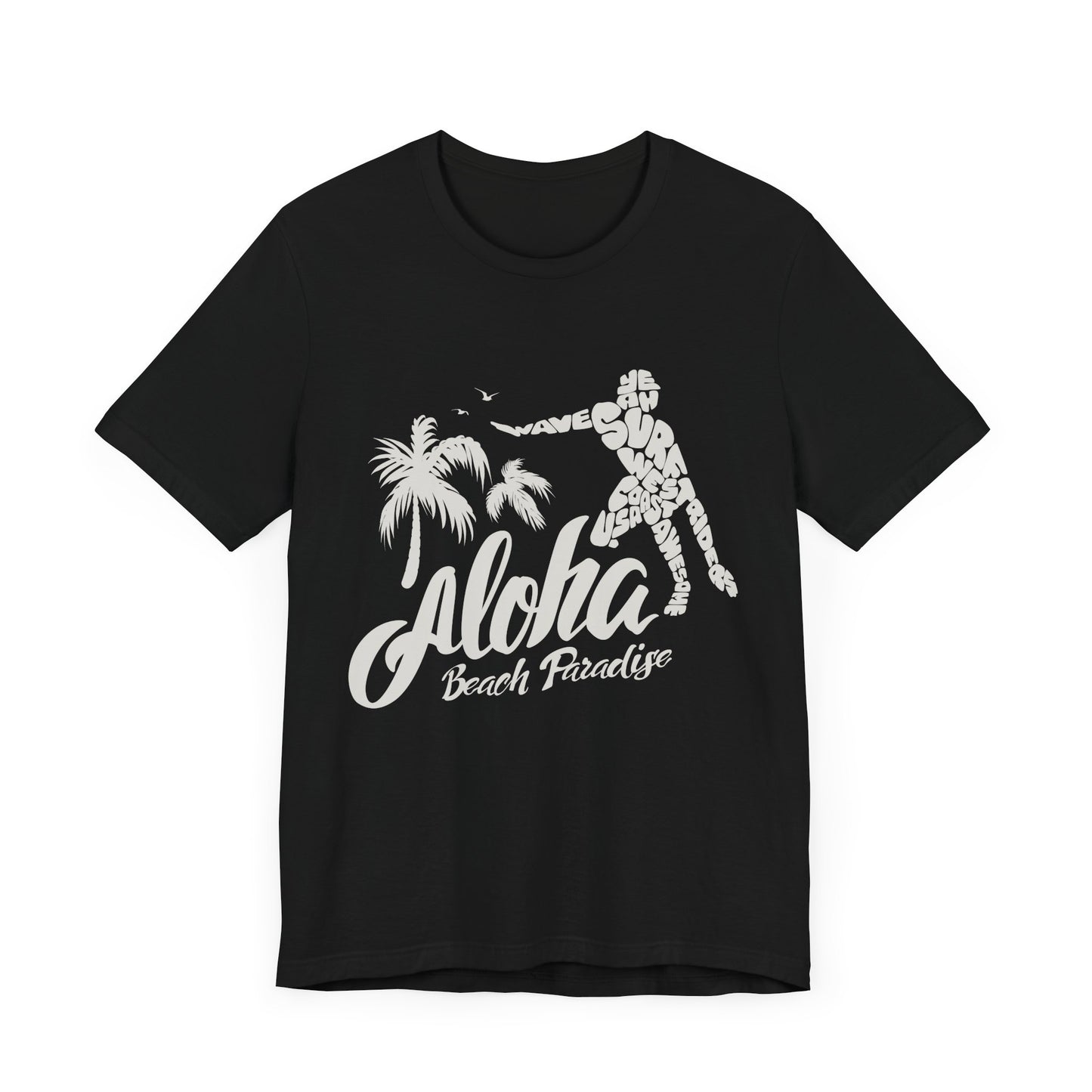 Aloha Beach Paradise - Unisex Jersey Short Sleeve Tee - 13180
