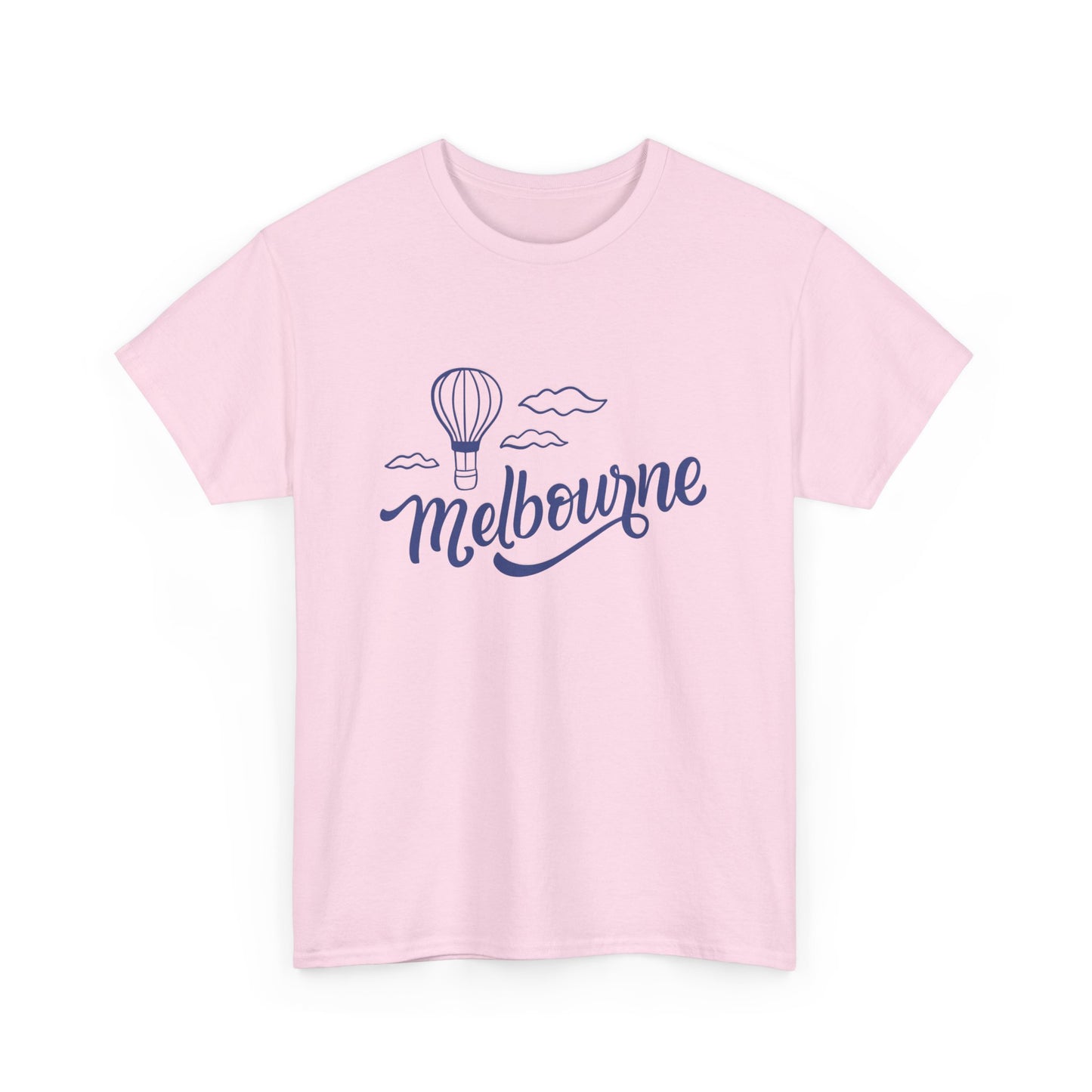 Melbourne Hot Air Balloon Unisex Heavy Cotton Tee - 12142
