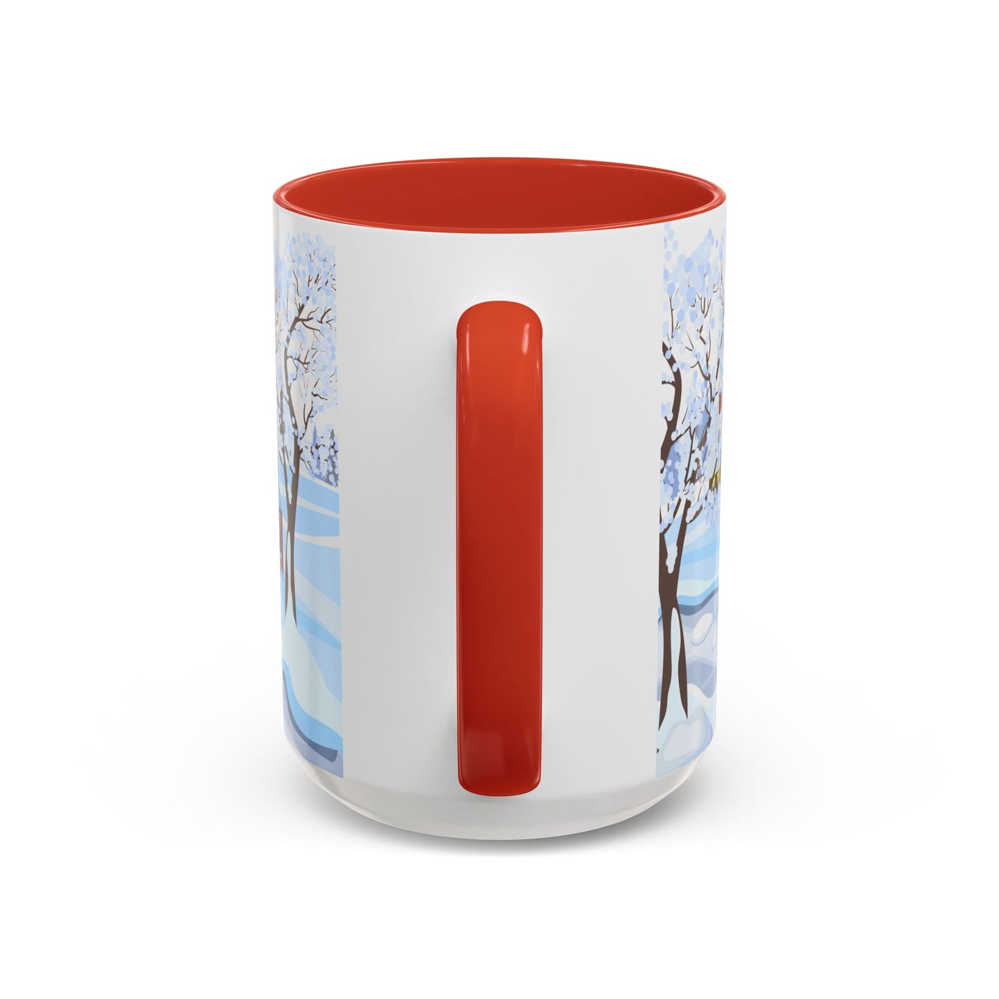 Winter Day Outside - Accent Coffee Mug (11, 15oz) - 10453