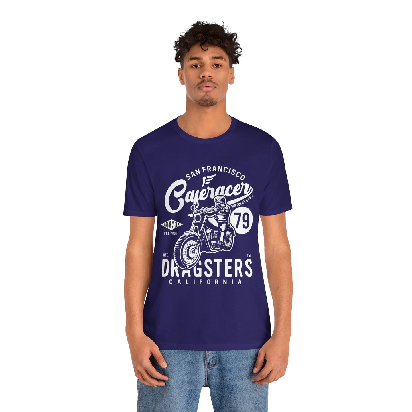 San Francesco Caferacer - Unisex Jersey Short Sleeve Tee - 13374