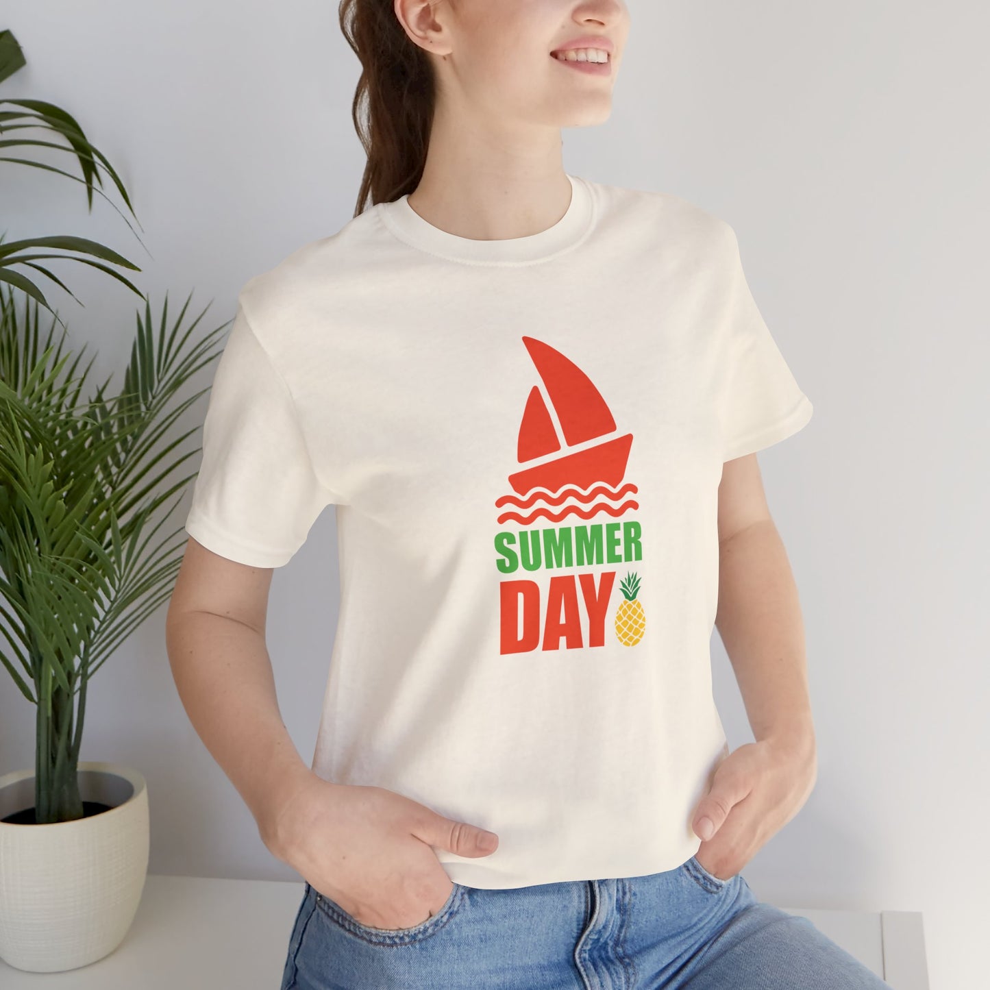 Summer Day - Unisex Jersey Short Sleeve Tee