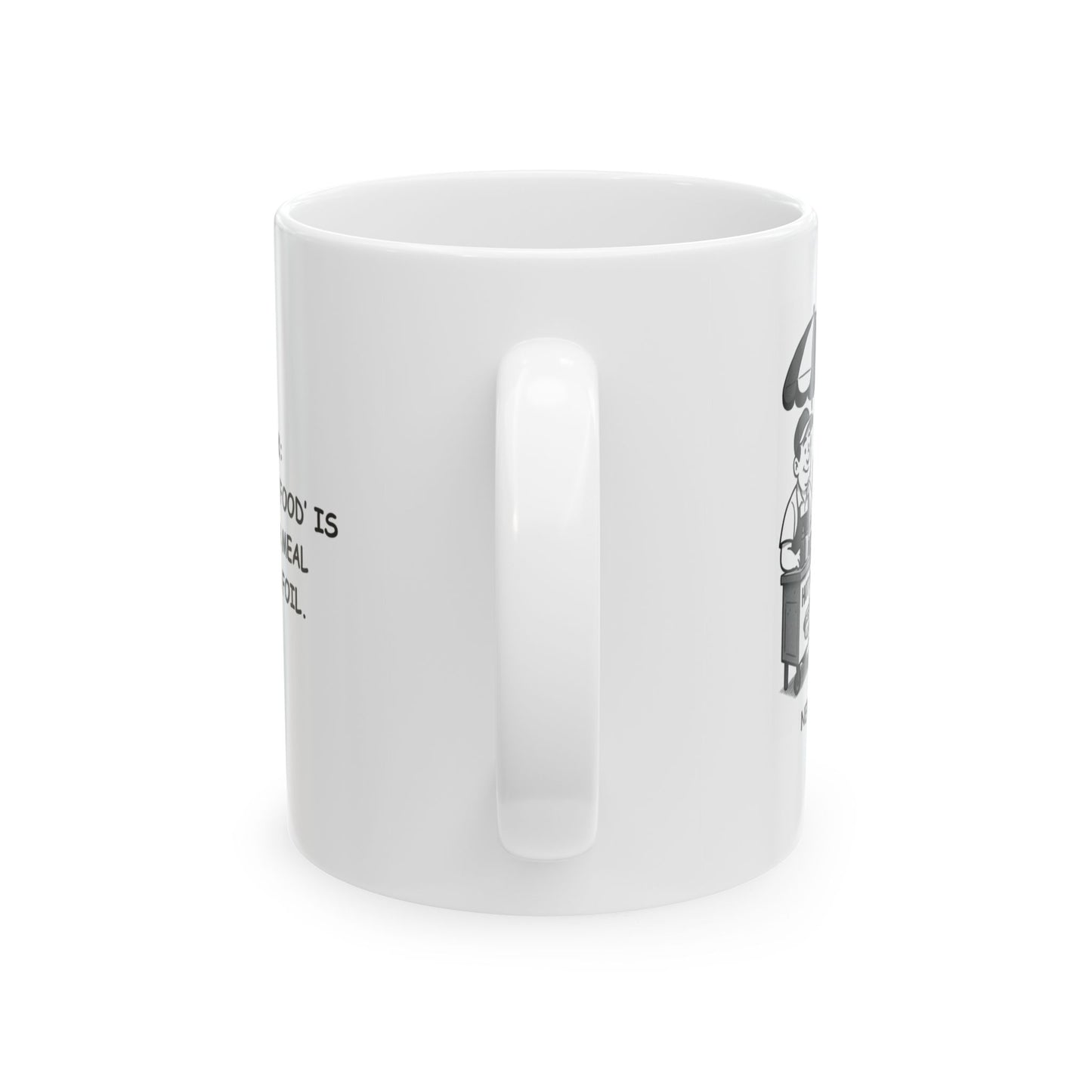 "New York: Where ‘street food’ is a five-star meal wrapped in foil." Ceramic Mug - 12859