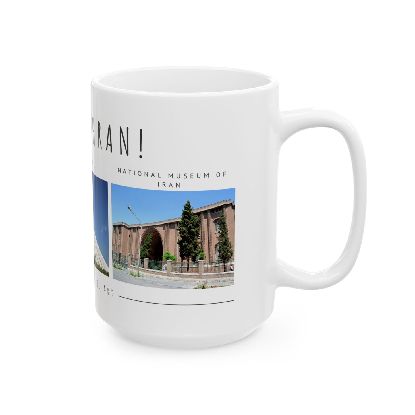 Hello Tehran! Ceramic Mug - 11oz & 15oz - 12171
