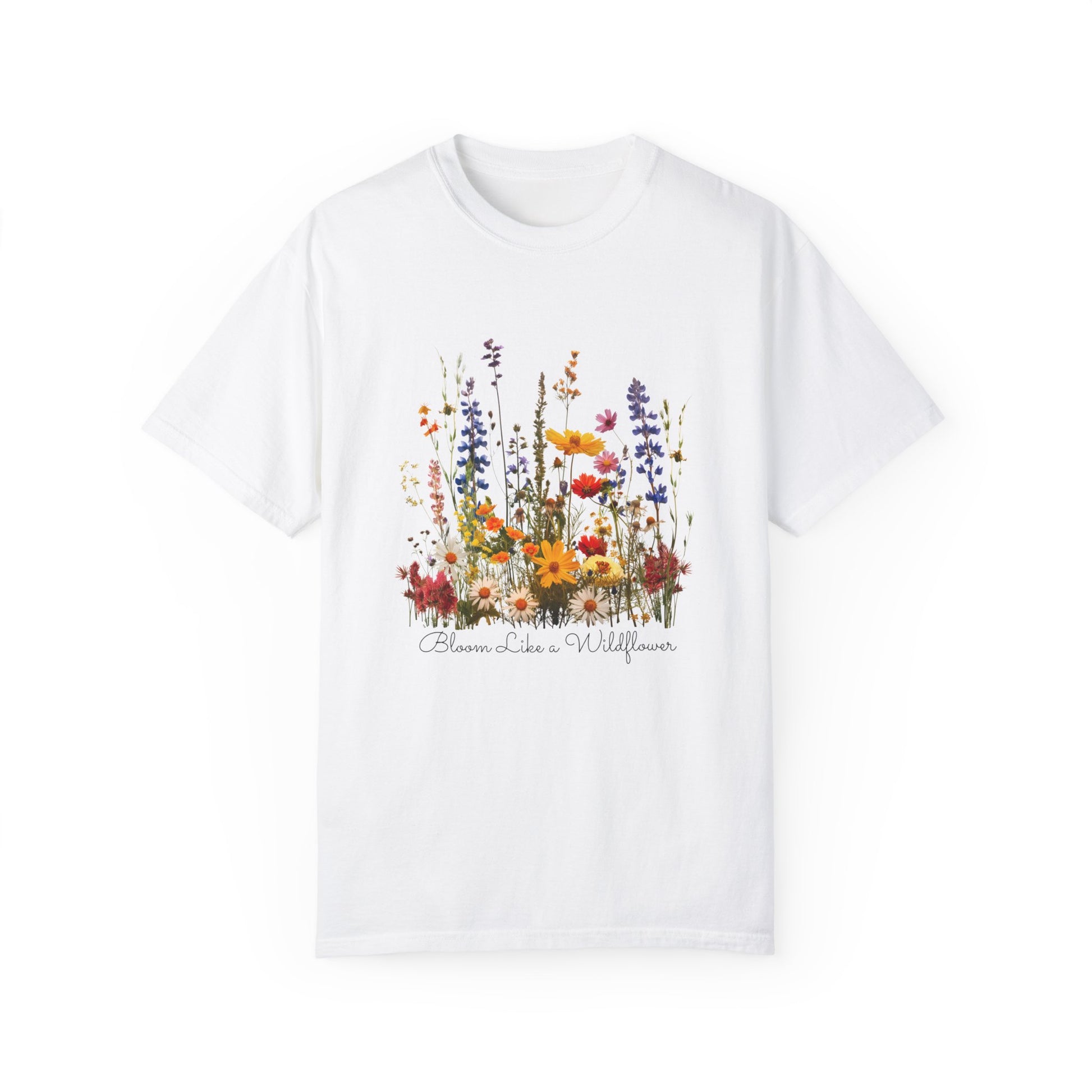 Wildflowers, Unisex Garment-Dyed T-shirt