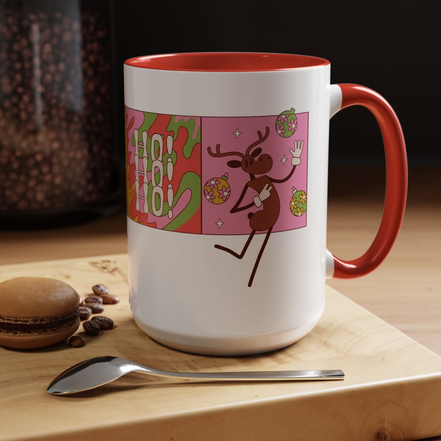 Merry Christmas - Accent Coffee Mug (11, 15oz) - 10916