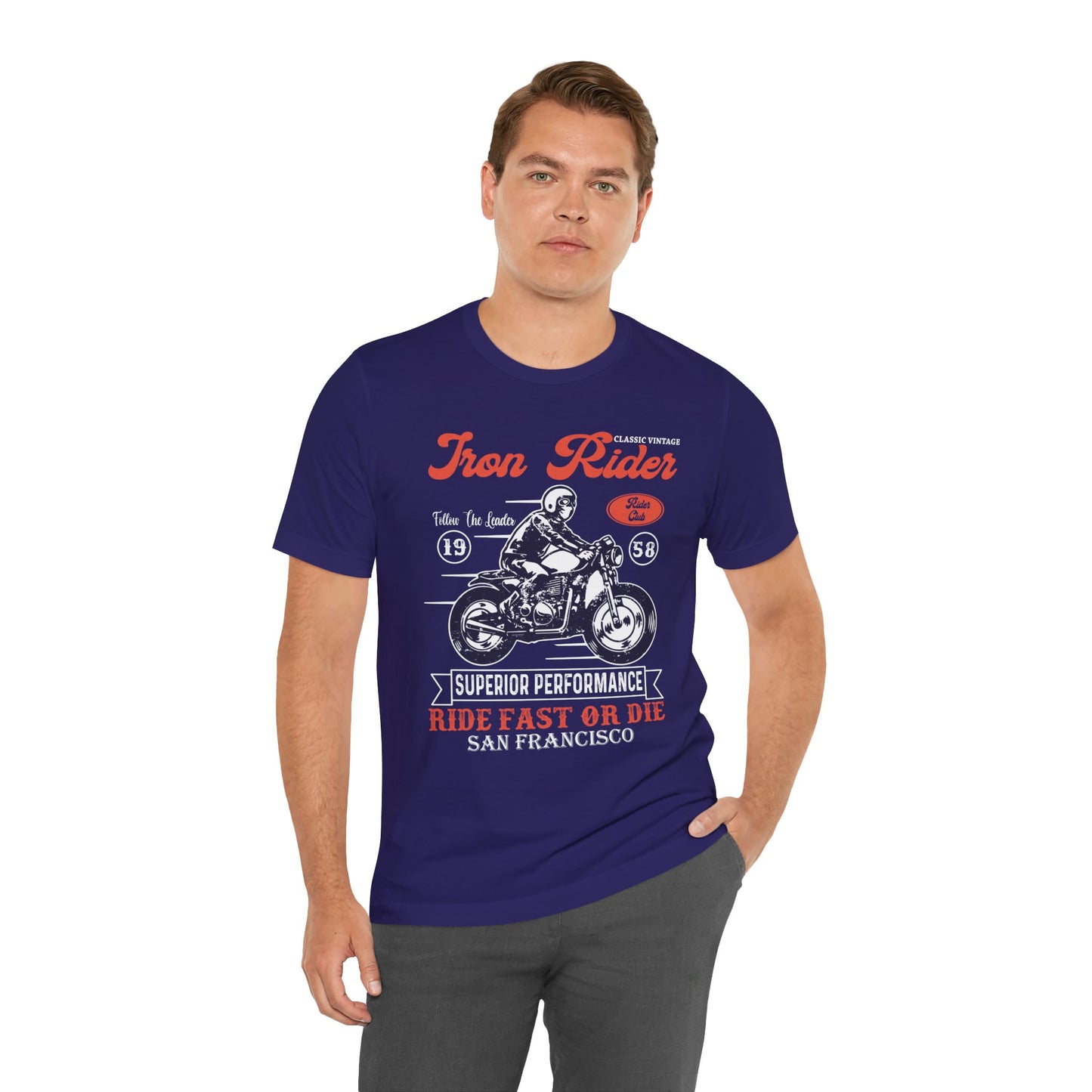 Iron Rider, Superior Performance - Unisex Jersey Short Sleeve Tee - 13209